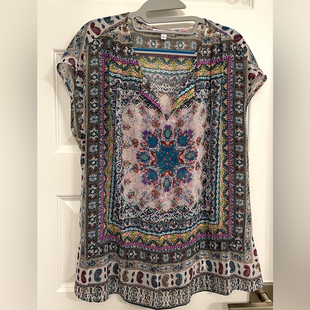 DR2 short sleeve blouse